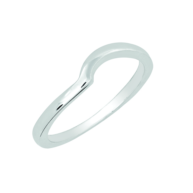 MATCHING WEDDING BAND FOR LOVE KNOT RINGS WITH NO DIAMONDS