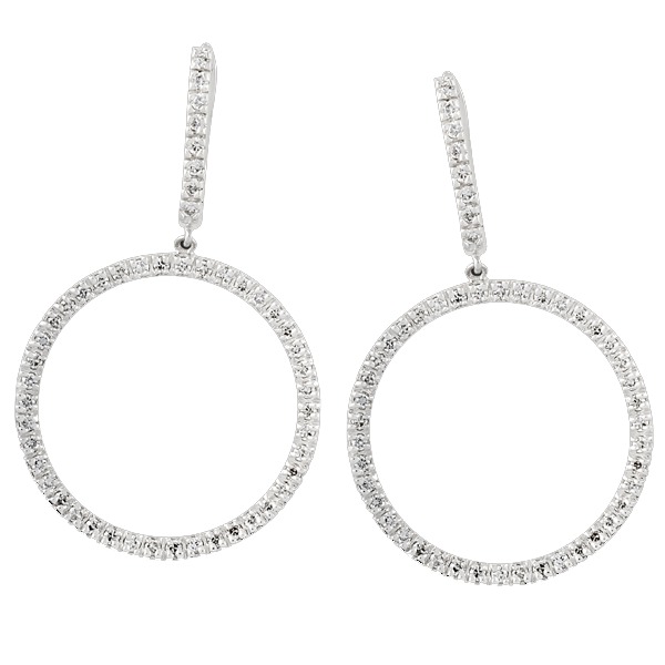 Midwest Diamond Distributors - Circle Earrings