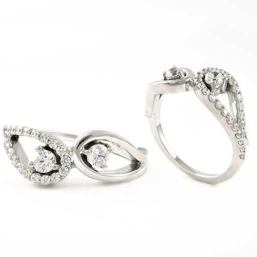 Two Stone Diamond Rings